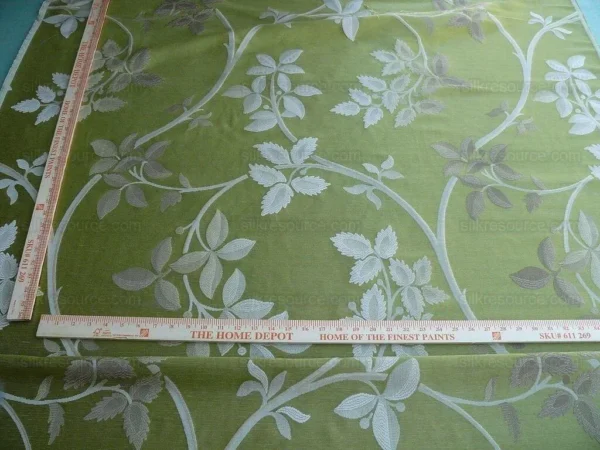 7.4YDS Lee Jofa MULBERRY HOME ENCHANTED VINE LIME GREEN MSRP$296