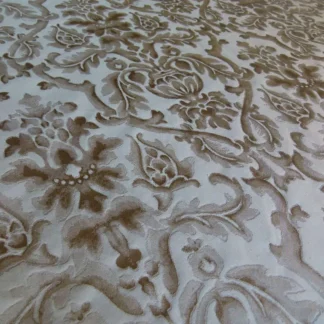 By Yd Kravet Beauvoir Silk Mushroom Tan Damask MSRP 236/Y