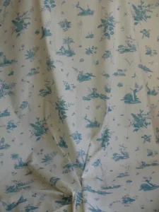 BRUNSCHWIG & FILS CHINOISERE A L'AMERICAINE TOILE AQUA BLUE BTY