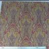 Scalamandre "O'MARRA Brown Gold Red Paisley Print MSRP$278/YD