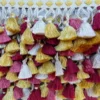 Scalamandre Silk Trim FOLLIES red Yellow White Coral TRIM