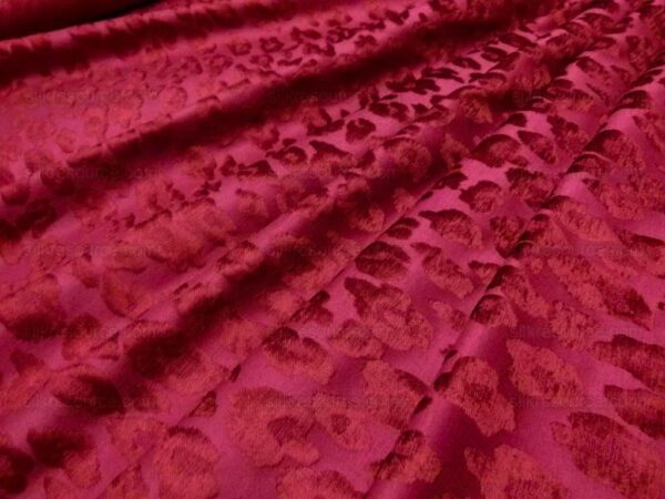 Chita Ruby Red From Scalamandre Silky & Heavy Velvet MSRP USD 312/Y