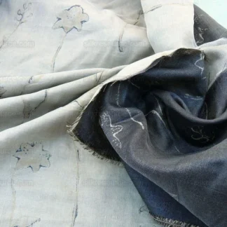 ORISSA GW PLATINUM Pewter SILK DOUBLE ORGANZA TULIP MSRP$212/Y