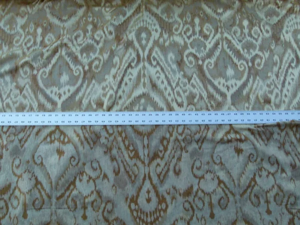 By Yd Scalamandre Kalasin Wheat Gold Old World Weavers Silk Ikat MSRP USD 624/Y