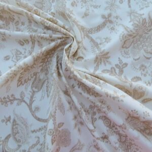 Scalamandre Garibaldi Sand Beige Tan Paisley Outdoor MSRP USD 172