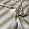 Travers 100% Silk Taffeta Strie Shadow Stripe Beige, Coffee, Muted Sage Green Brilliant