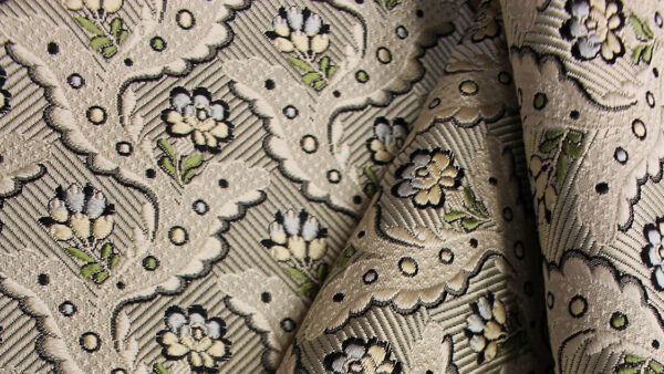 Special Order Scalamandre Tassinari & Chatel Royal Danceny Ivoire Ivory  Floral Historic Silk MSRP USD2,736/y