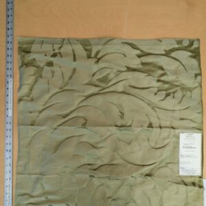 7 EV53 26"x 27" Square Scalamandre Old World Weavers Villa Regina Damask Pistachio Green 100% Silk Renaissance MSRP USD500+