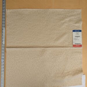 14 EV53 27"x 27" Square Scalamandre Old World Weavers Halley Straw Ivory Matelasse Small Scale Texture MSRP USD 1100+/y