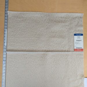 16 EV53 27"x 26" Square Scalamandre Old World Weavers Halley Tavertine Cream White Matelasse Small Scale Texture MSRP USD 1100+/y