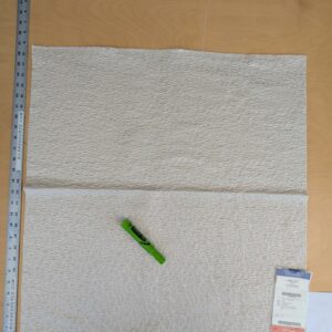 18 EV53 27"x 26" Square Scalamandre Old World Weavers Halley Cream White  Matelasse Small Scale Texture MSRP USD 1100+/y